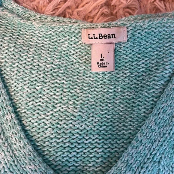L.L Bean Cotton sweater - Picture 3 of 3